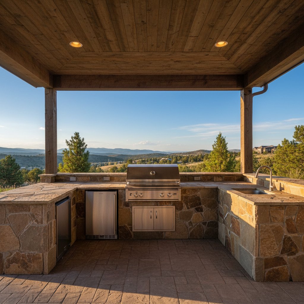 Outdoor kitchen repair in Highlands Ranch